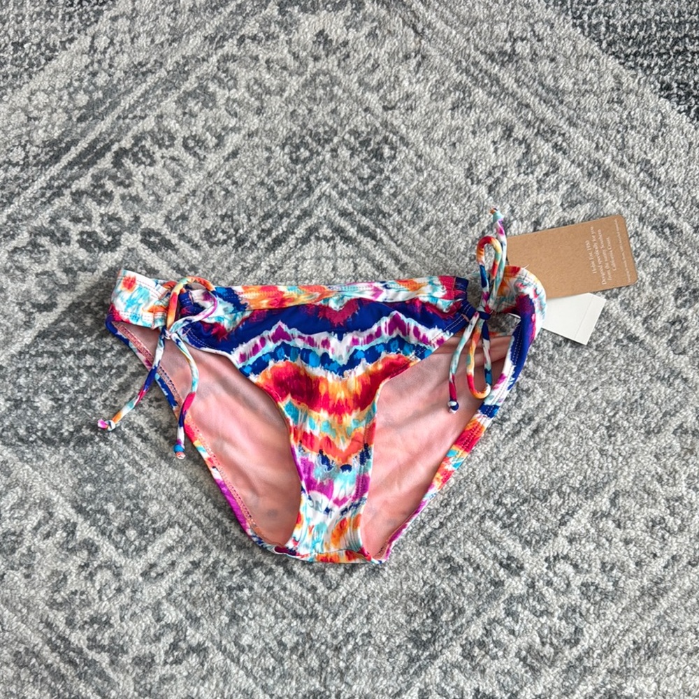 Hobie Multicolor Tie-Dye Bikini Bottom